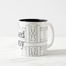Bücherliebhaber-Kaffeetasse