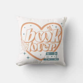 Bücherliebhaber Kissen