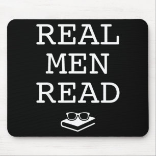 Bücherliebhaber-Lehrer - lesende Männer Jungen - l Mousepad