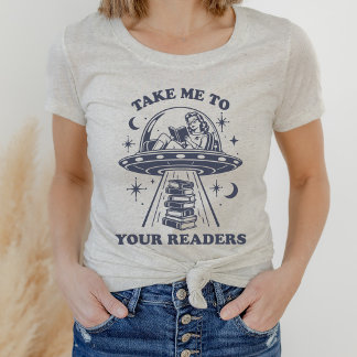 Bücherliebhaber Lustig Bring mich zu deinen Lesern Tri-Blend Shirt