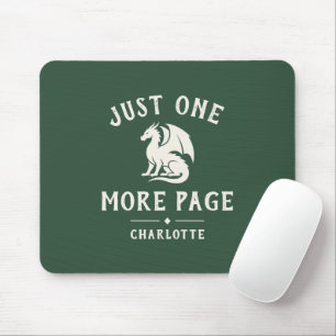 Bücherliebhaber Lustiger Spruch Fantasy Leser Mousepad