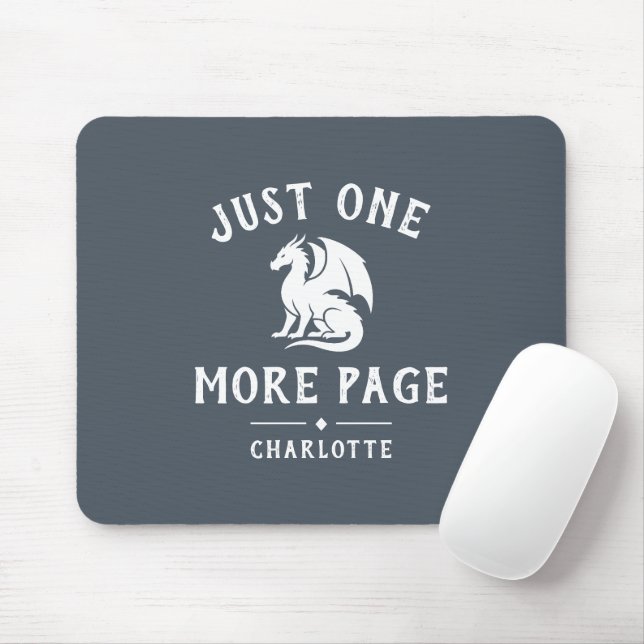 Bücherliebhaber Lustiger Spruch Fantasy Leser Mousepad (Mit Mouse)