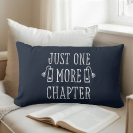 Bücherliebhaber Lustiger Spruch Navy Blau Geschenk Lendenkissen