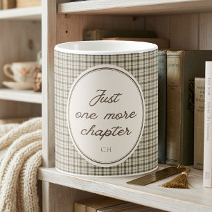 Bücherliebhaber Nur noch ein Kapitel Geschenk Kaffeetasse
