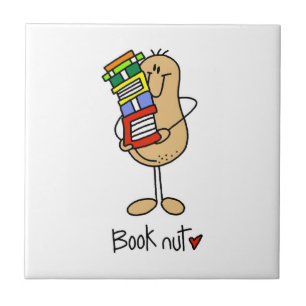 Bücherliebhaber T-Shirts und Geschenke Fliese
