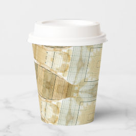 Bücherpapier für die Kaffeekanne Pappbecher