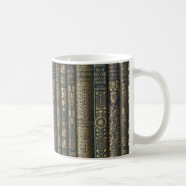 Bücherparadies Bibliophile Kaffeetasse (Rechts)
