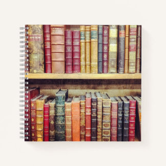 Bücherregal Notizbuch