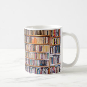 Bücherregal-Tasse Tasse