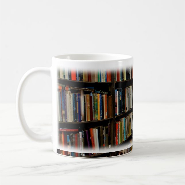 Bücherregal-Tasse Tasse (Links)