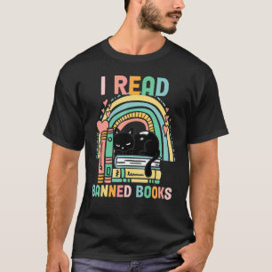 Bücherregal Verbotene Bücher Zitate Ich las verbot T-Shirt