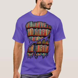 Bücherregale Bücher in Bibliothekarischer Hallowee T-Shirt
