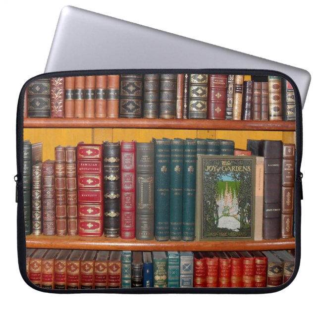 Bücherregale Laptopschutzhülle (Vorderseite)