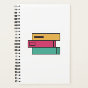 Bücherstapel Planer