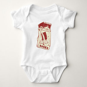 Büchertüte I Liebe zu lesen Baby Strampler