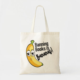 Bücherverbote Bananen  Tragetasche