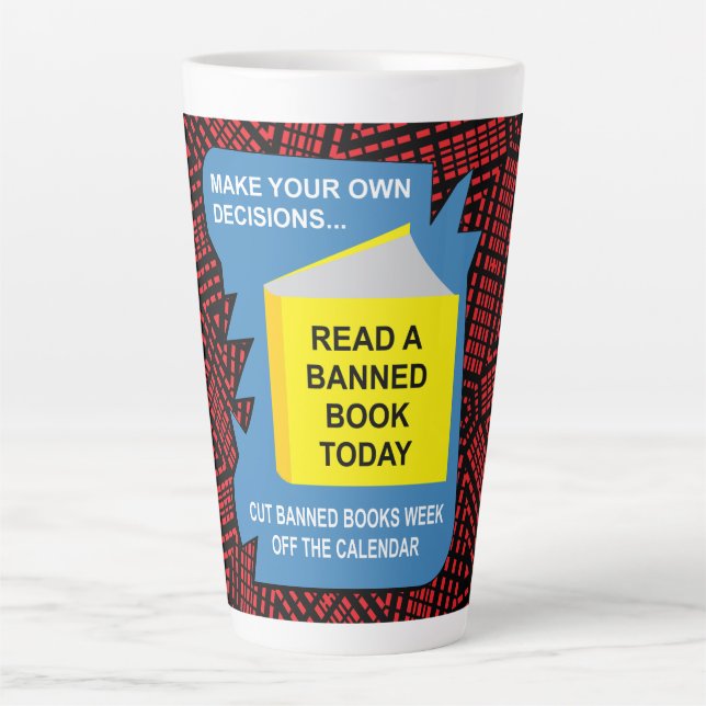 Bücherverbote Milchtasse (Vorderseite)