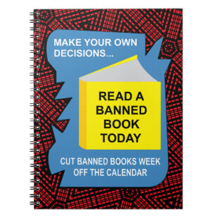 Bücherverbote Notizblock