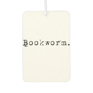 Bücherwurm Autolufterfrischer