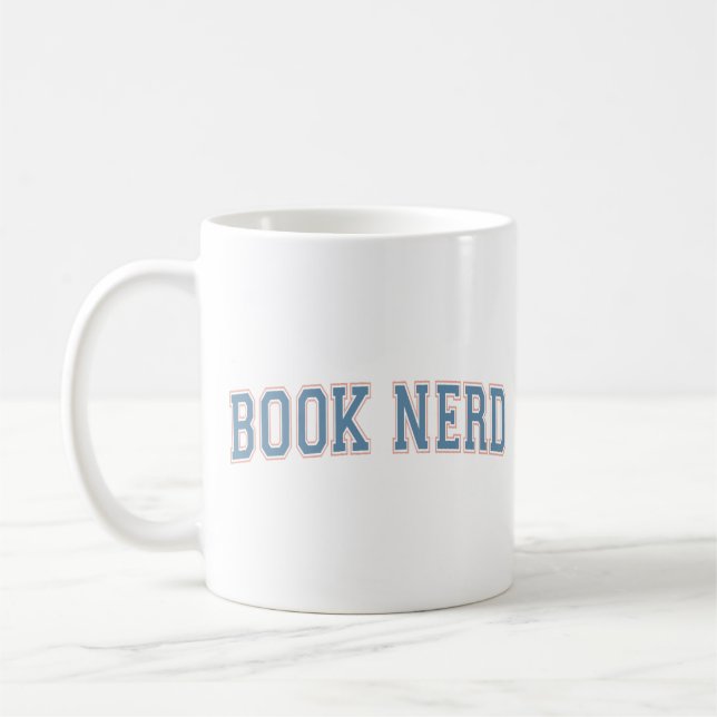 Bücherwurm Kaffeetasse (Links)