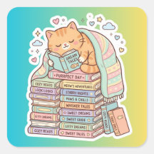 Bücherwurm-Katz-Cozy-Lesekatze