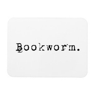 Bücherwurm Magnet