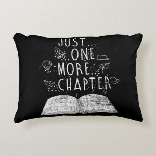 Bücherwurm nur noch ein Kapitel Lesebücher Dekokissen