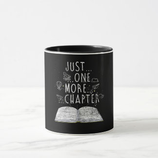 Bücherwurm nur noch ein Kapitel Lesebücher Tasse