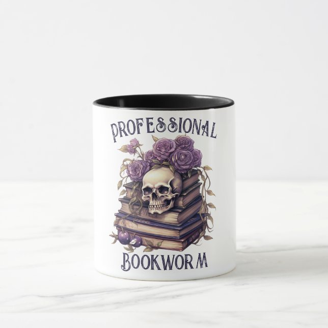 Bücherwurm Profi Tasse (Zentrum)
