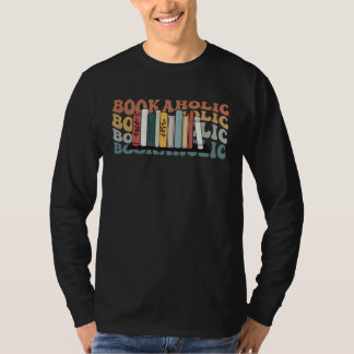 Bücherwurm-Schulbibliothekar-Leselhrer Buch T-Shirt