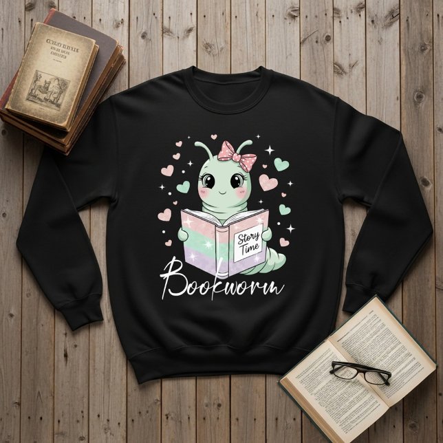 Bücherwurm  sweatshirt (Von Creator hochgeladen)