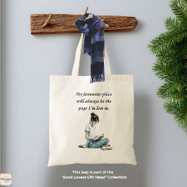 Bücherwurm Unikat-Geschenk - Tragetasche