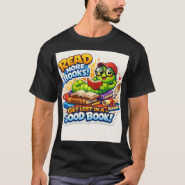 Bücherwurm-Vibes: Mehr lesen, weniger Stress T-Shirt