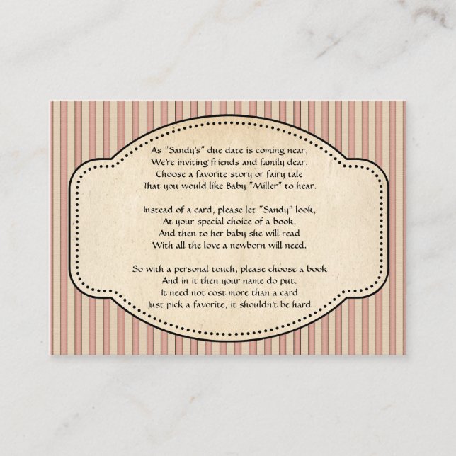 Buchflansch Begleitkarte (Vorderseite)