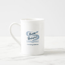 Buchgebundene Teetasse