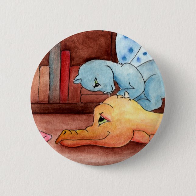 Buchgemeinschaft Button (Vorderseite)