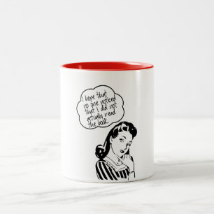 Buchgemeinschaft - i-Hoffnung - Retro Zweifarbige Tasse