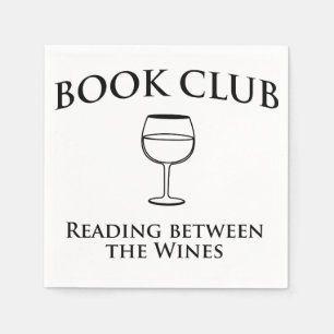 Buchgemeinschaft-Lesung zwischen den Weinen Serviette
