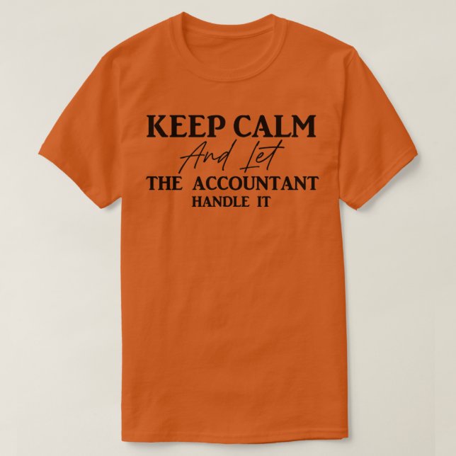 Buchhalter 6 T-Shirt (Design vorne)