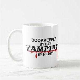 Buchhalter bis zum Tag, Vampir bis zum Nacht Kaffeetasse