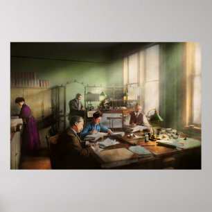 Buchhalter - Buchhaltung Abt. 1902 Poster