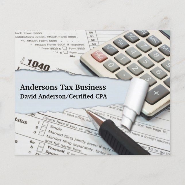 Buchhalter Flyer (Vorne)