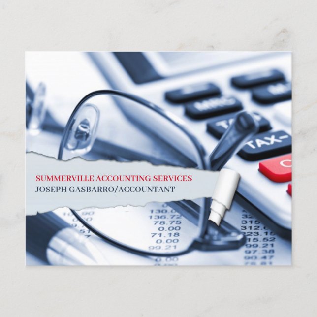 Buchhalter Flyer (Vorne)