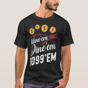 Buchhalter für den Spaß für die Weinsteuer T-Shirt