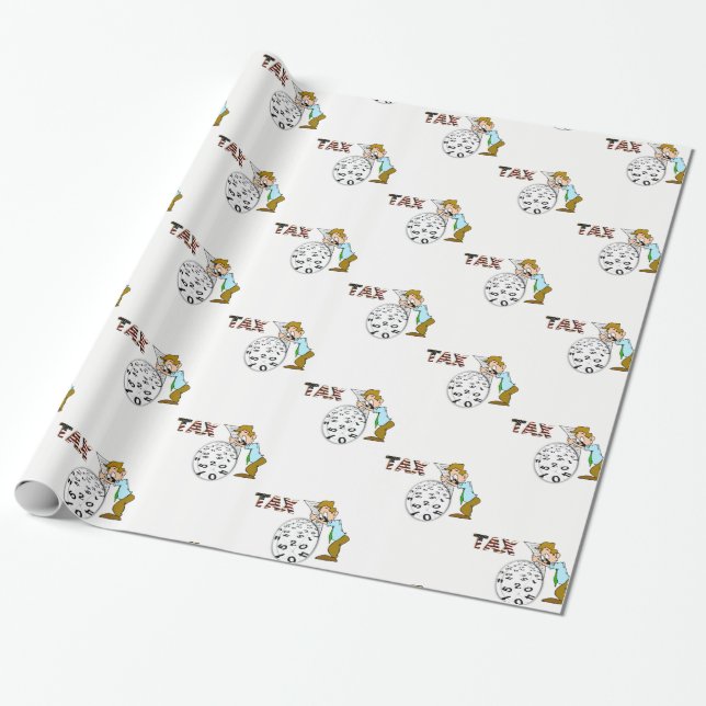 Buchhalter Geschenkpapier (Ungerollt)