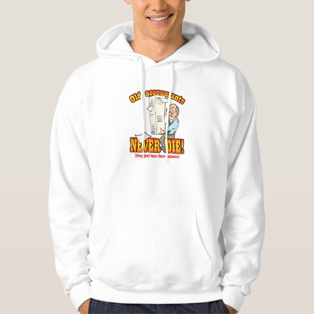 Buchhalter Hoodie (Vorderseite)