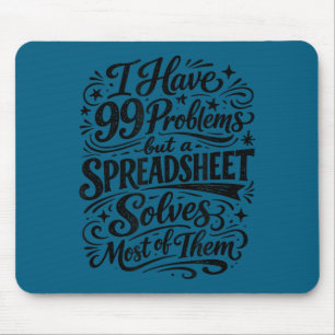 Buchhalter Humor Tabellenkalkulation Datenanalyst Mousepad