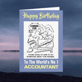 Buchhalter im Slimming Club Karte