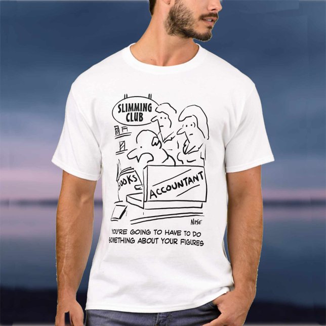 Buchhalter im Slimming Club T-Shirt (Von Creator hochgeladen)