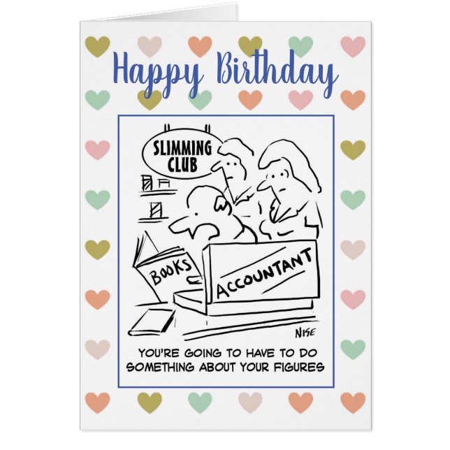 Buchhalter in einem Slimming Club (Vorne)